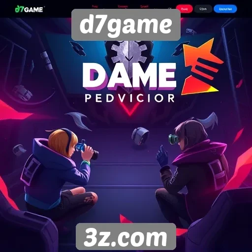 Tendências de design do site d7game