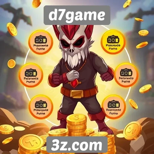 exploração do sistema de recompensas do d7game